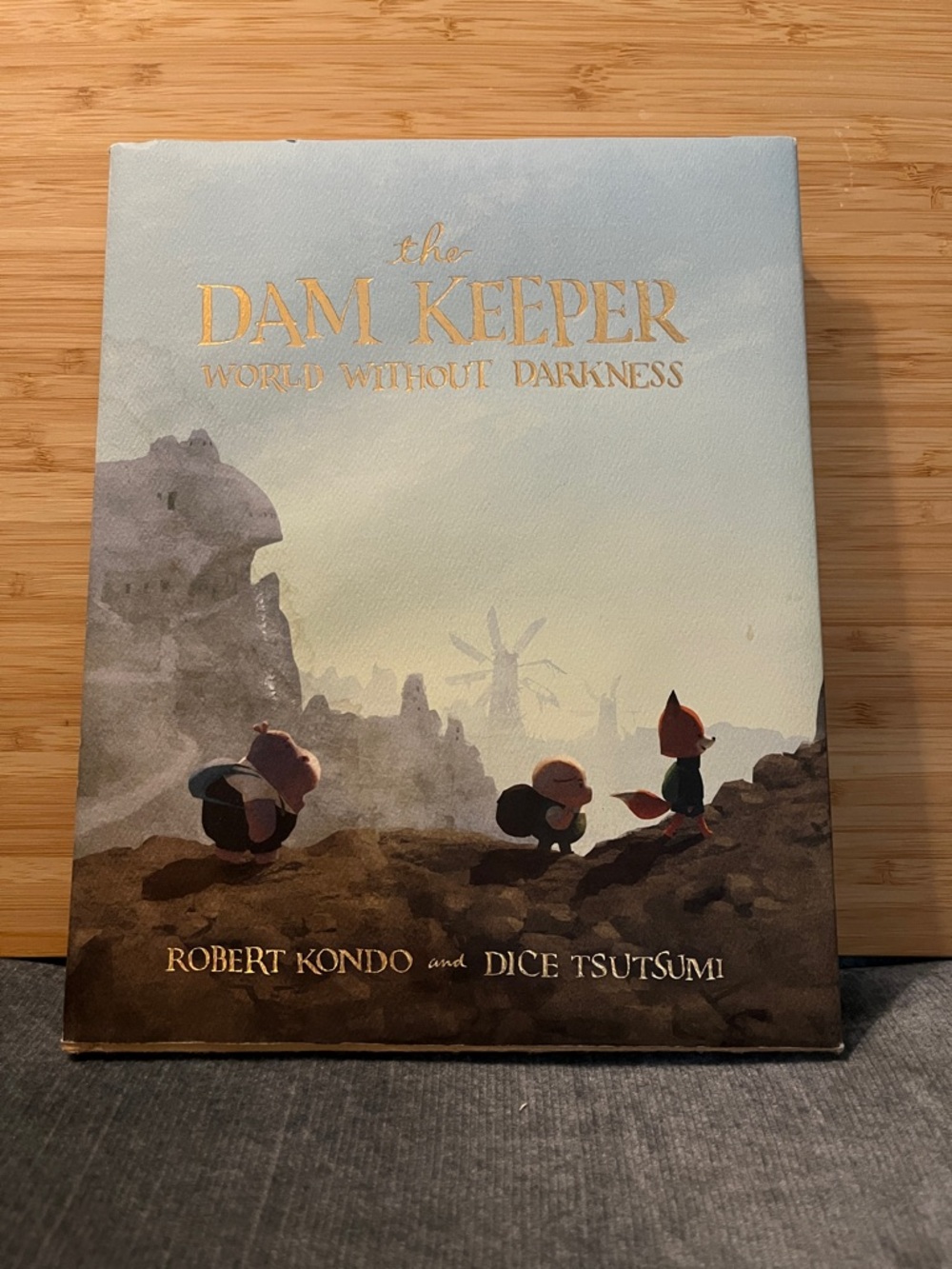 The Dam Keeper: World Without Darkness Hardcover Graphic Novel